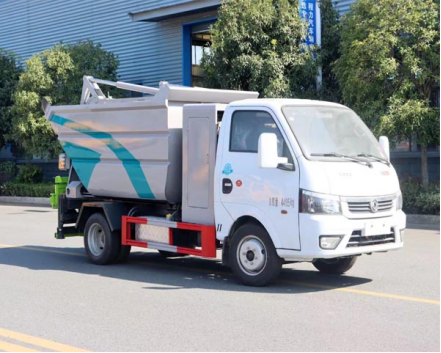 東風(fēng)股份CL5043ZZZBEV型純電動自裝卸垃圾車