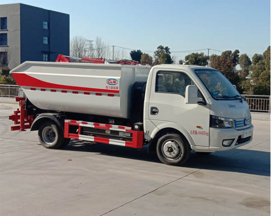 東風(fēng)華神CL5042ZZZBEV型純電動自裝卸垃圾車
